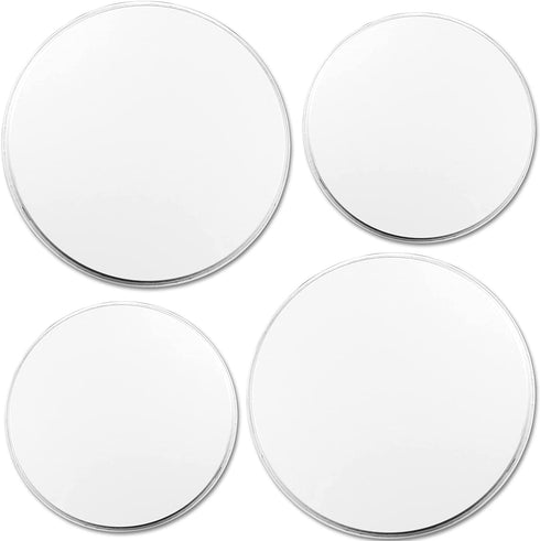 Reston Lloyd Electric Stove Burner Covers, Set of 4, White